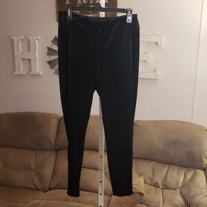 Talbots Black Velvet Pants Size 10P